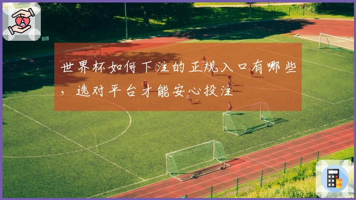 世界杯如何下注的正规入口有哪些，选对平台才能安心投注